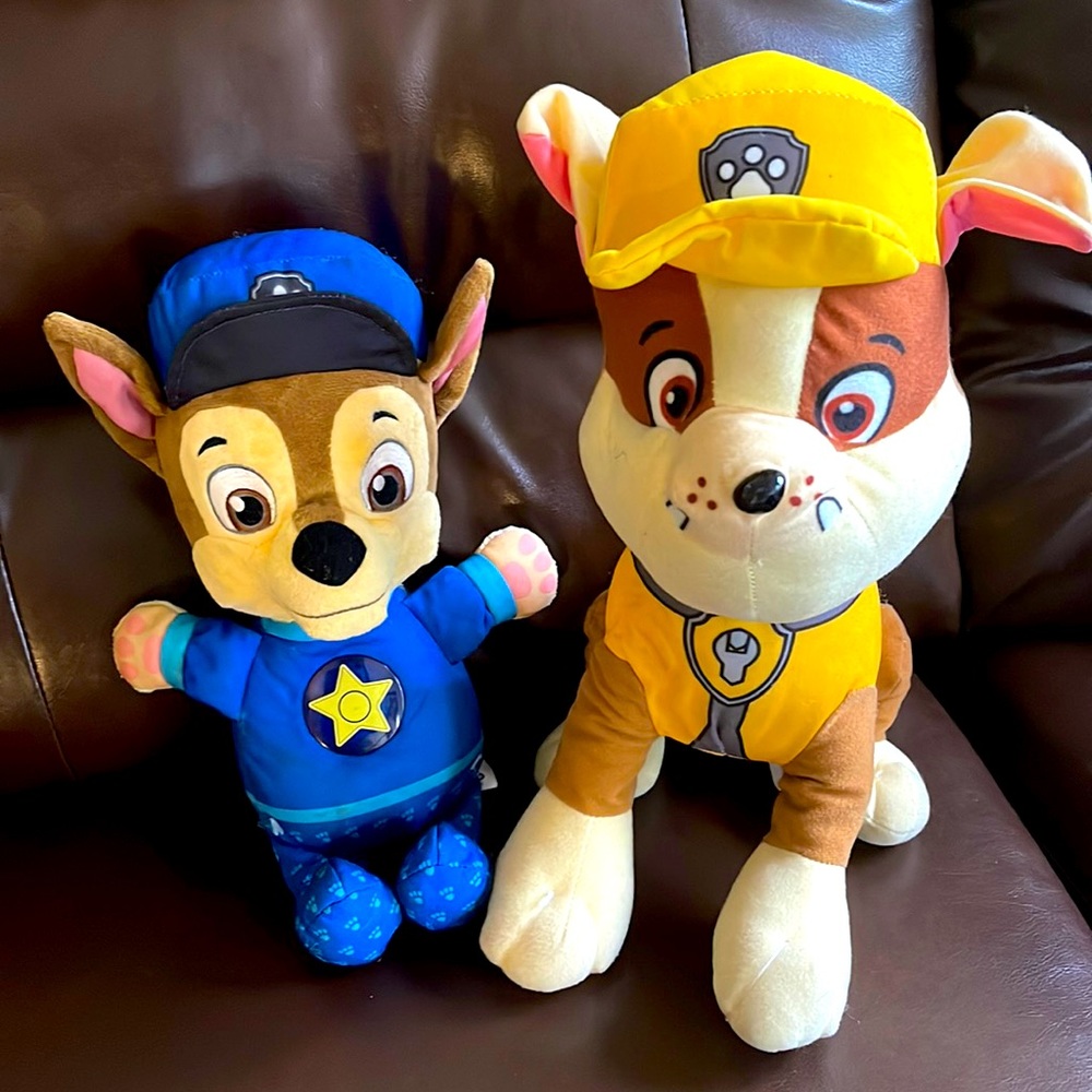 Paw patrol stuffed animals